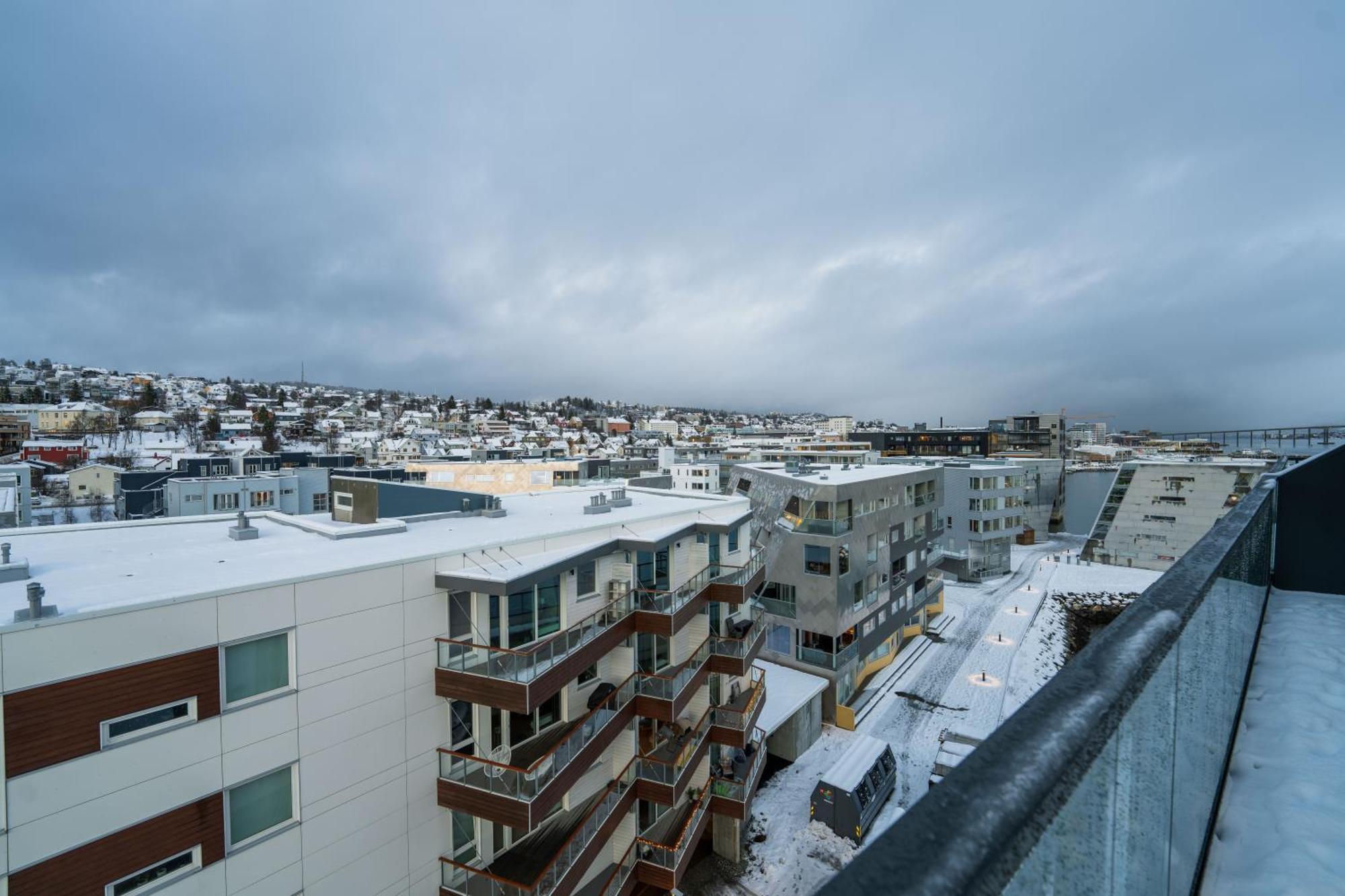 Northern Light Apartments - Nyholmen Luxury Penthouse B Tromsø Buitenkant foto