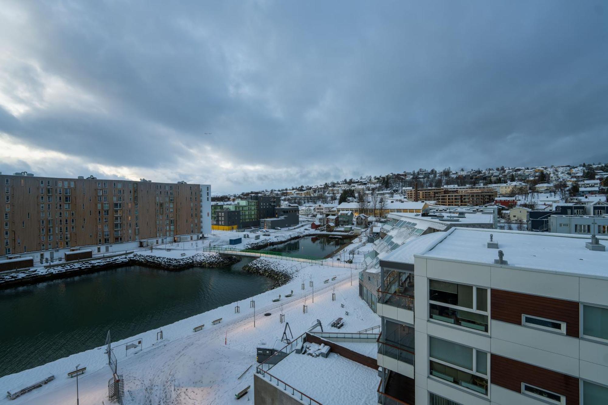 Northern Light Apartments - Nyholmen Luxury Penthouse B Tromsø Buitenkant foto