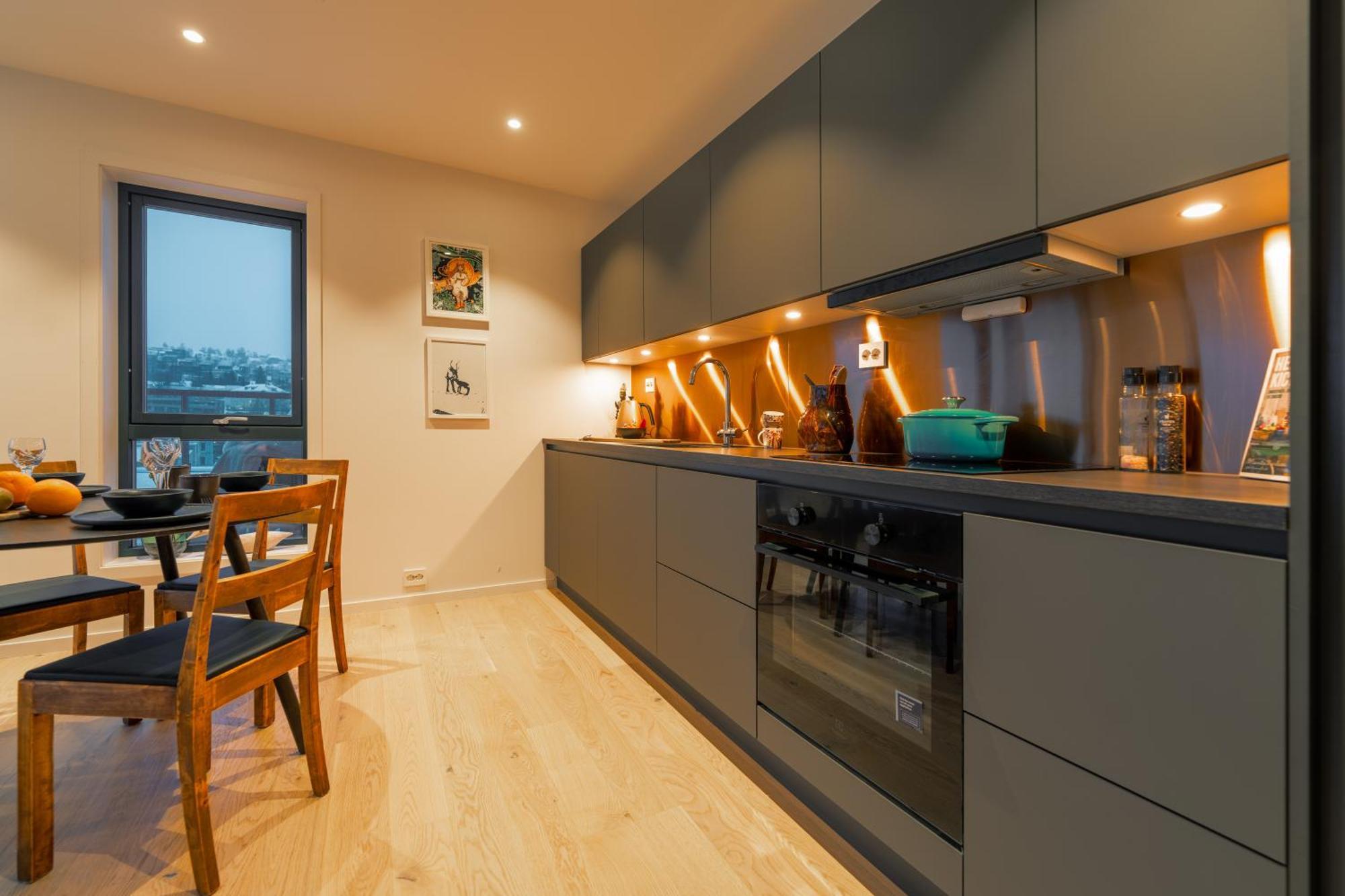 Northern Light Apartments - Nyholmen Luxury Penthouse B Tromsø Buitenkant foto