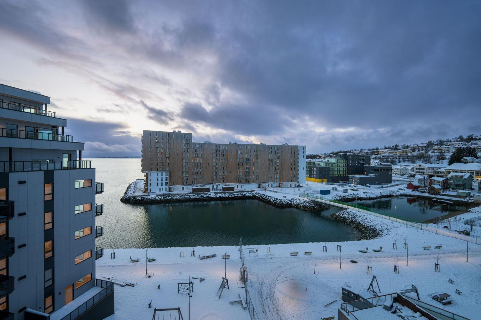 Northern Light Apartments - Nyholmen Luxury Penthouse B Tromsø Buitenkant foto